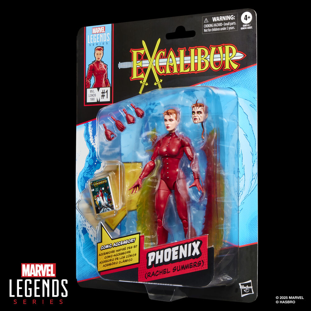Figurka Phoenix Rachel Summers Excalibur Marvel Legends Series 15cm