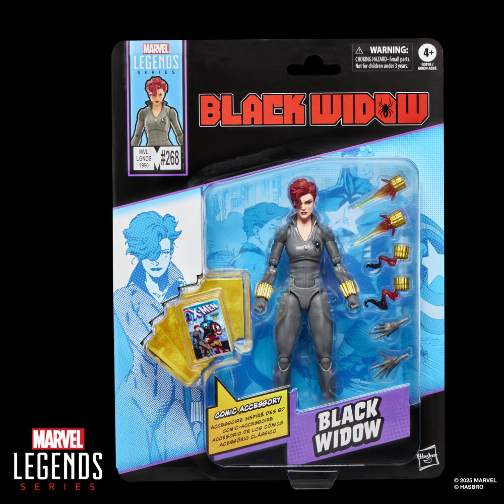 Figura de Black Widow serie Marvel Legends 15 cm
