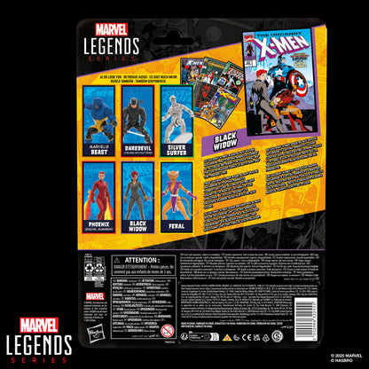 Figura de Black Widow serie Marvel Legends 15 cm