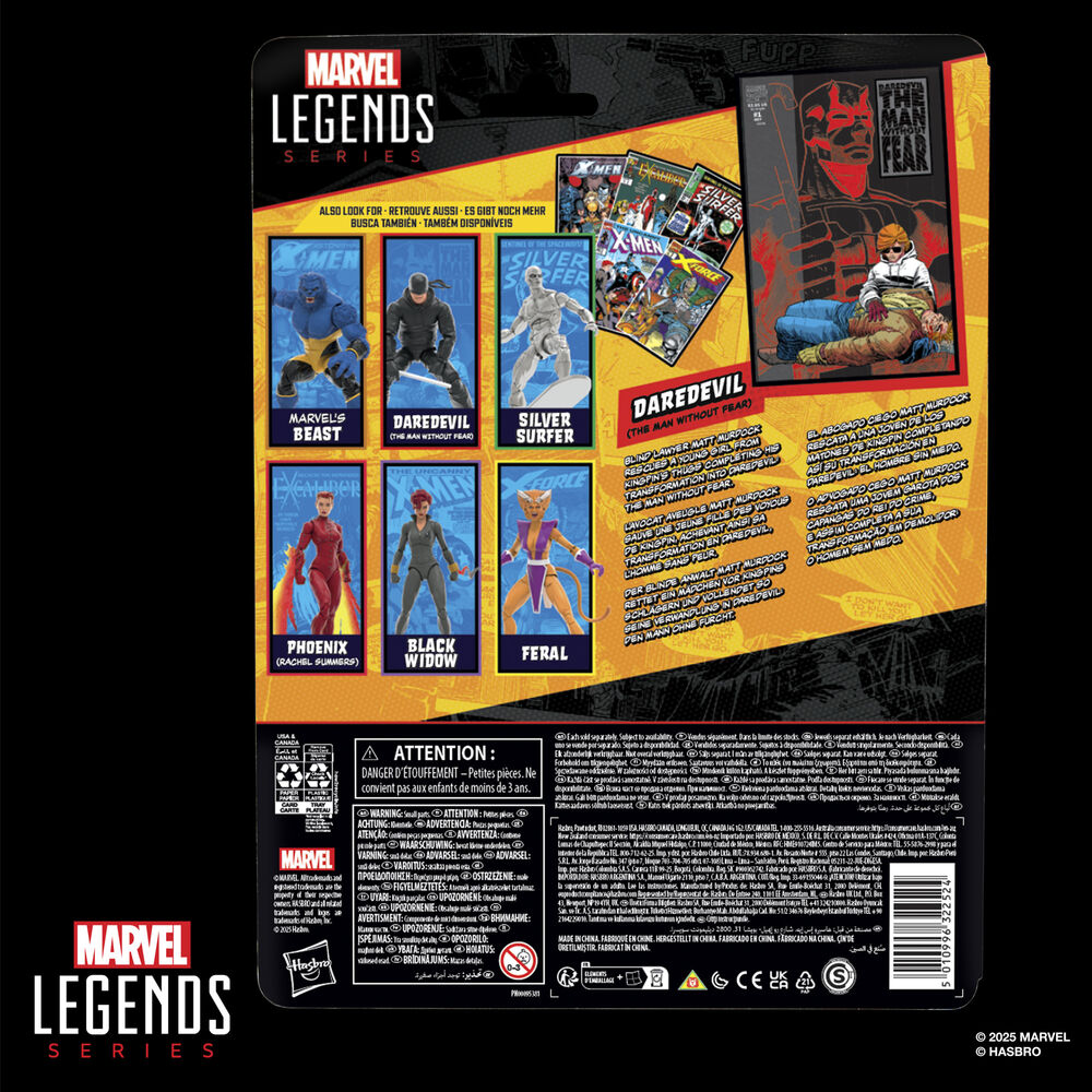 Daredevil Figur – Der Mann ohne Furcht (Marvel Legends Serie  15 cm)