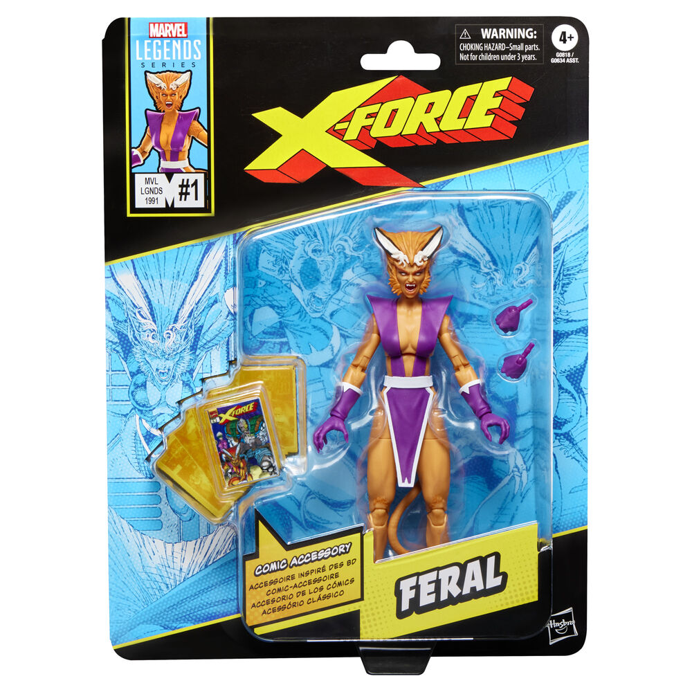 Feral X Force Figur Marvel Legends Serie 15cm