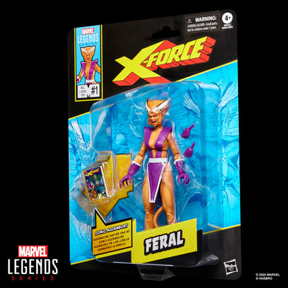 Feral X Force Figur Marvel Legends Serie 15cm