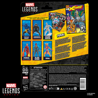 Feral X Force Figur Marvel Legends Serie 15cm