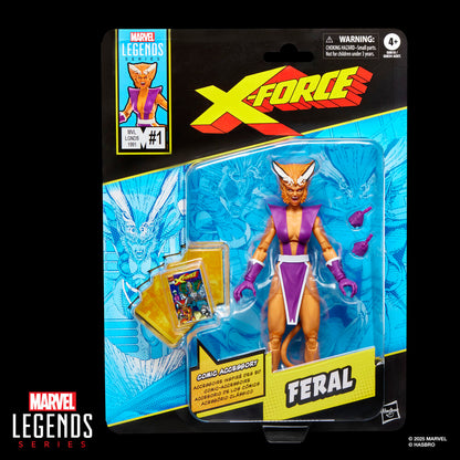 Feral X Force Figur Marvel Legends Serie 15cm