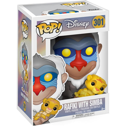 Disney POP Figure The Lion King Rafiki with Simba