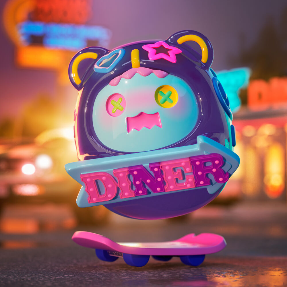 Baddy Bear Town Shinwoo Assorted Figure