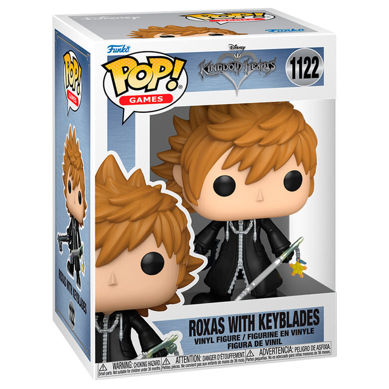 Statuetta POP di Roxas di Kingdom Hearts con Keyblade