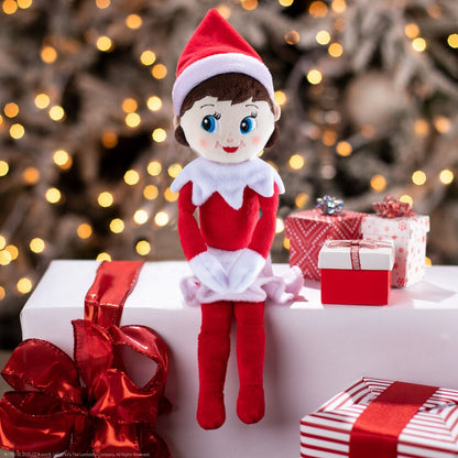 Plush Elf Toy for Girls The Elf On the Shelf 34cm