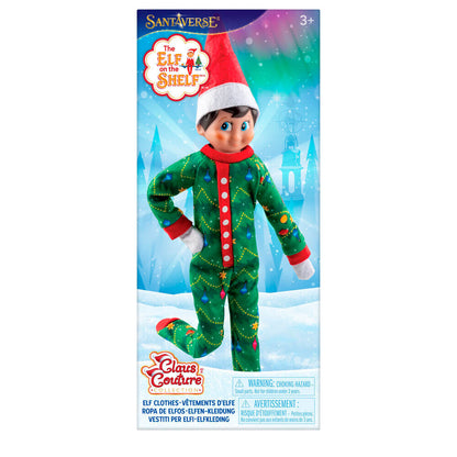 christmas tree doll pajamas the elf on the shelf