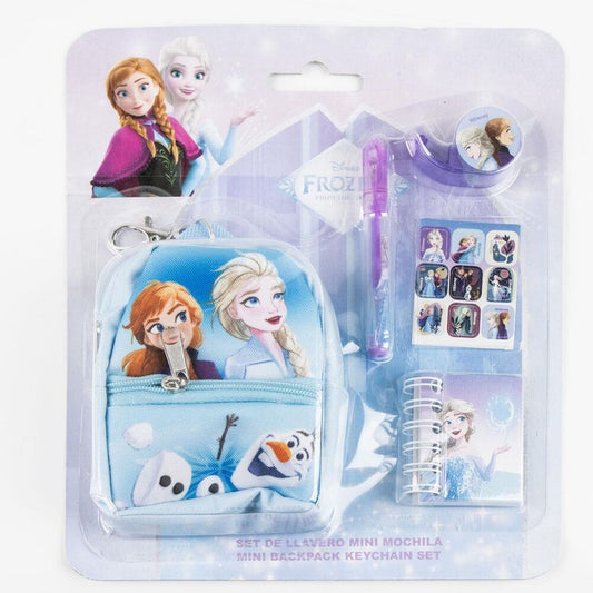 Conjunto de artigos de papelaria para mini mochila Disney Frozen