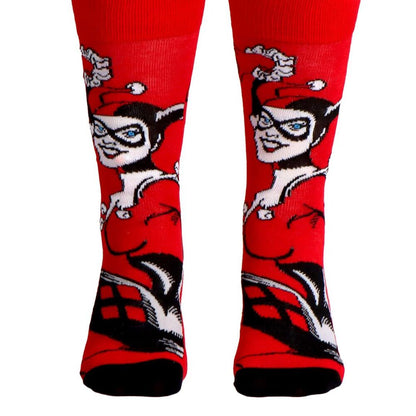Harley Quinn DC Comics adult socks