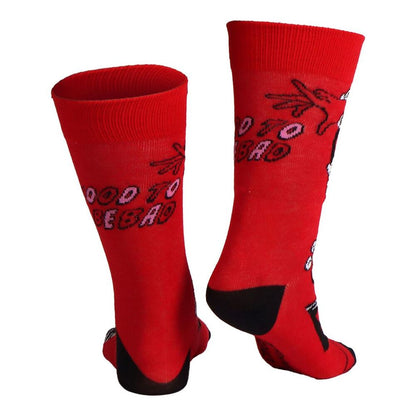Harley Quinn DC Comics adult socks