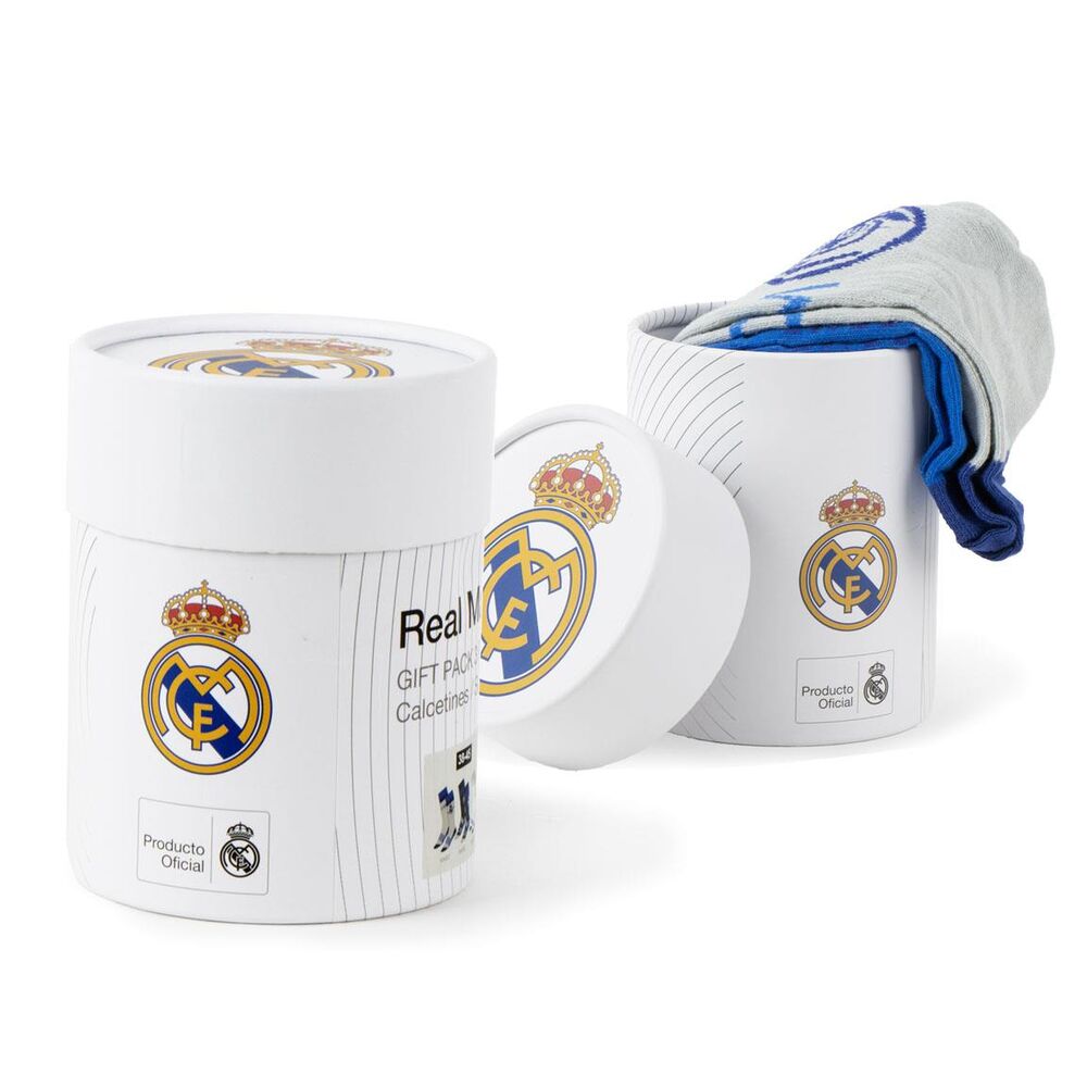 Set di 3 paia di calzini da adulto del Real Madrid