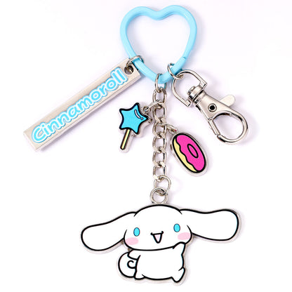 Cinnamoroll Hello Kitty Keychain