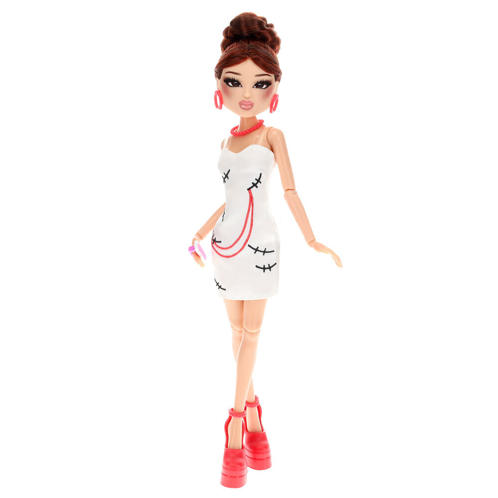 Conjunto de Vestido de Luxo Lana para Boneca Fashion: Vista se para Impressionar