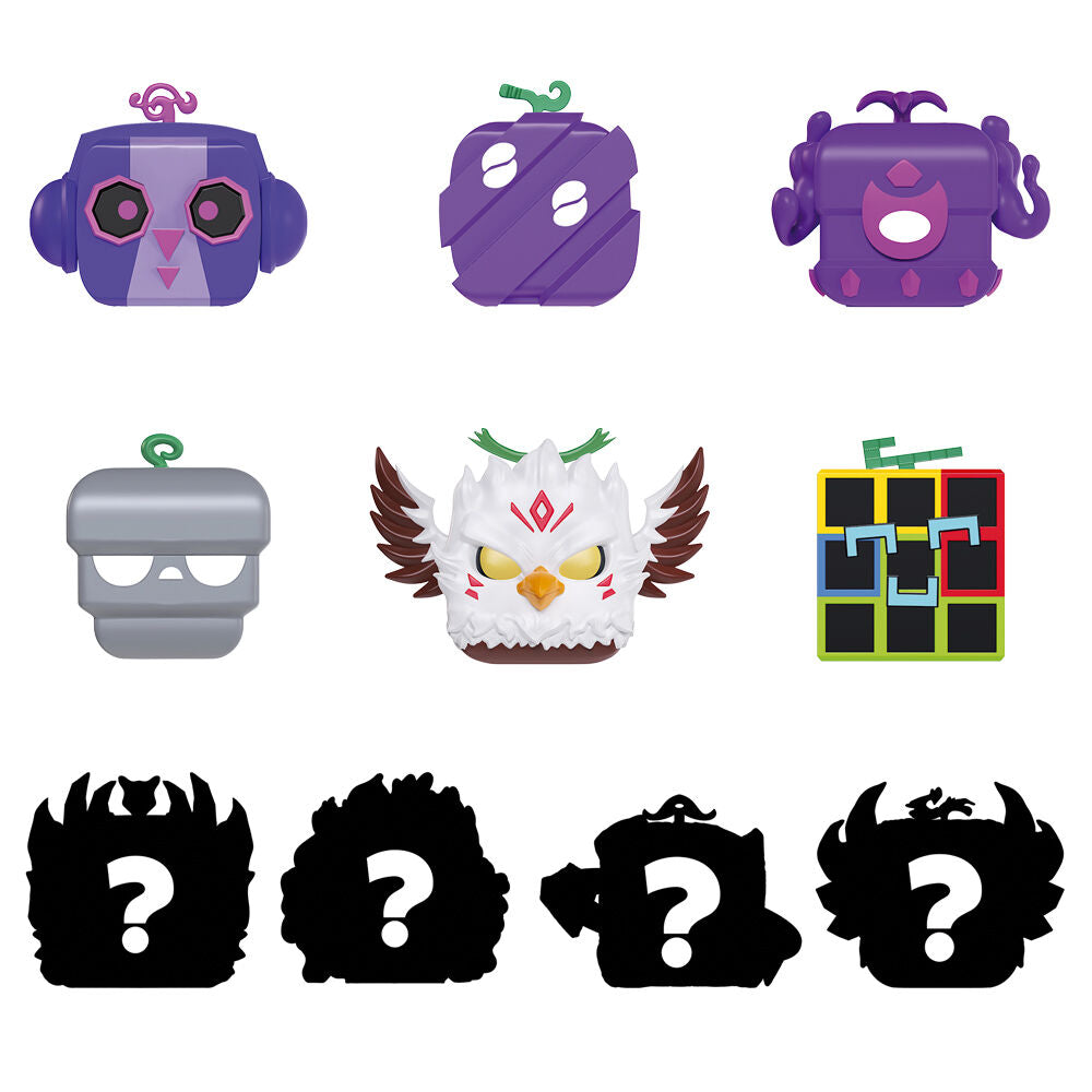 surprise envelope with blox fruits figure  6cm  assorted