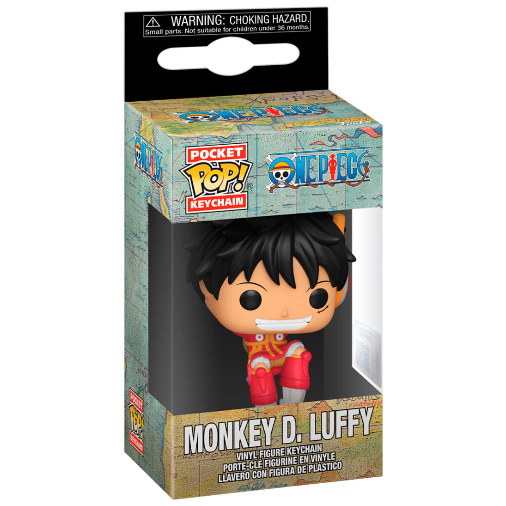 Chaveiro Pocket POP One Piece Monkey D Luffy