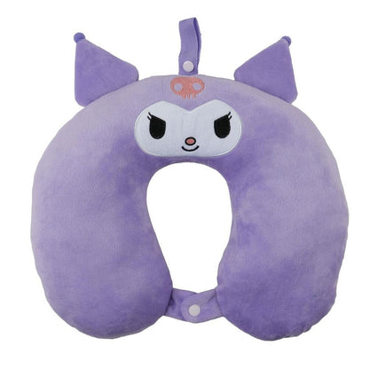 kuromi hello kitty travel cushion