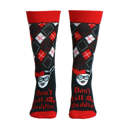 Harley Quinn DC Comics adult socks