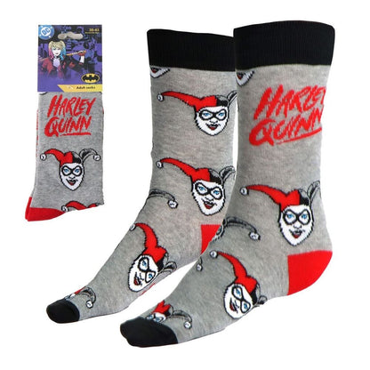 Harley Quinn DC Comics adult socks