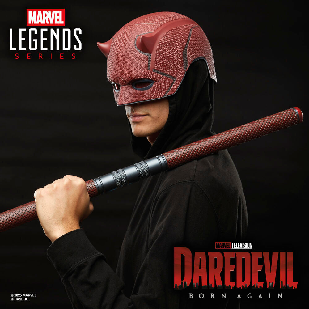 Replika maski + laska bojowa Born Again Daredevil Marvel Legends Series