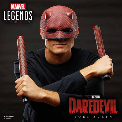 Replika maski + laska bojowa Born Again Daredevil Marvel Legends Series