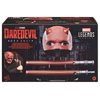 Replika maski + laska bojowa Born Again Daredevil Marvel Legends Series