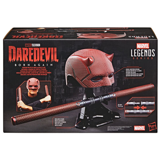 replica mask  battle staff born again daredevil marvel legends series