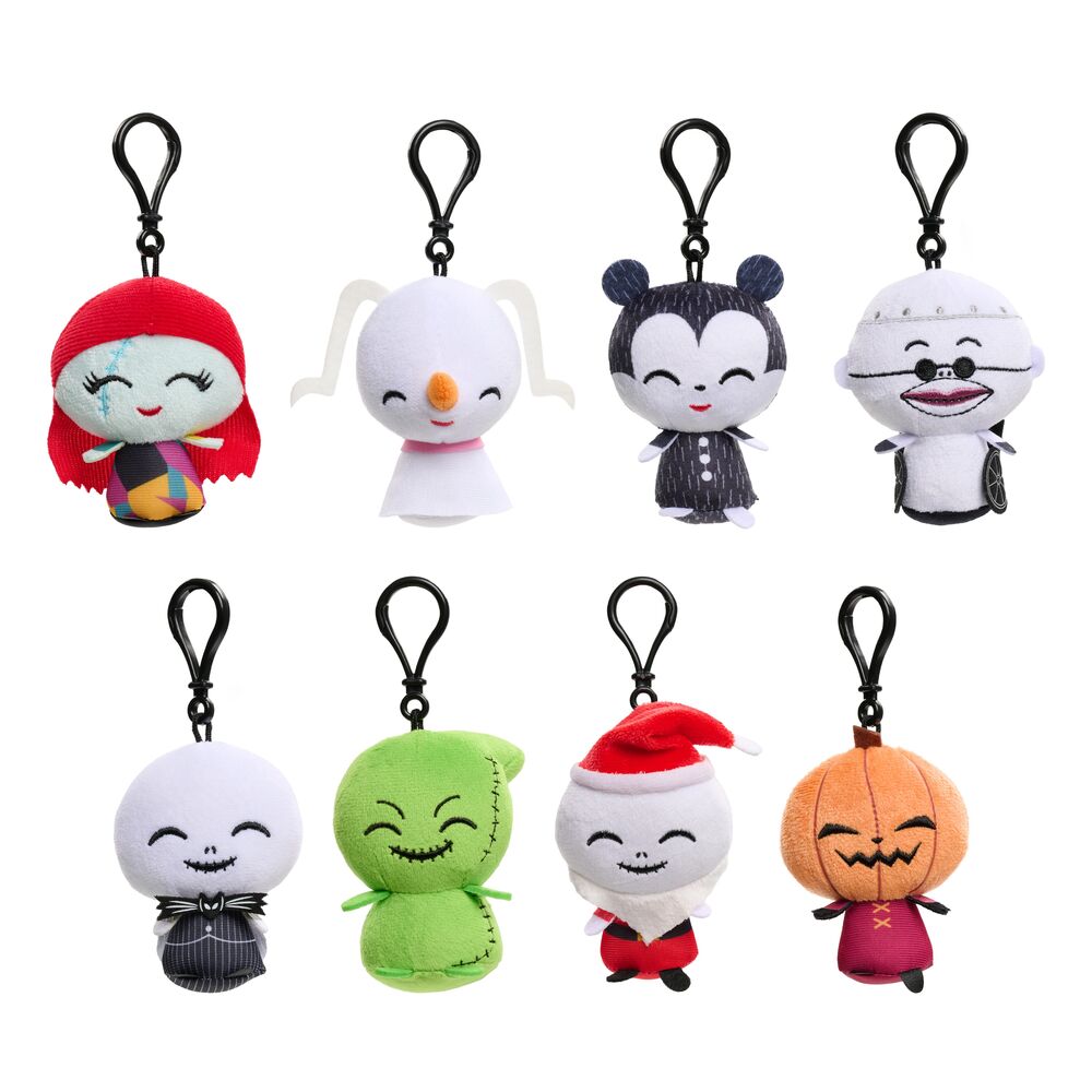disney nightmare before christmas plush keychain assortment