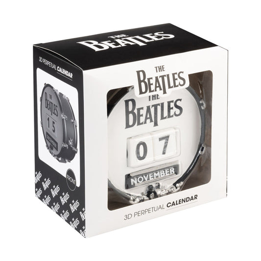 Calendario perpetuo 3D de los Beatles