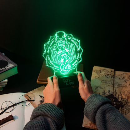 Lampe LED sombre Harry Potter