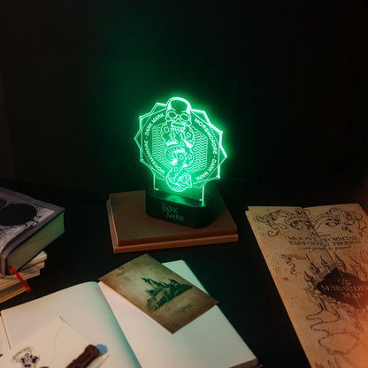 Lampe LED sombre Harry Potter