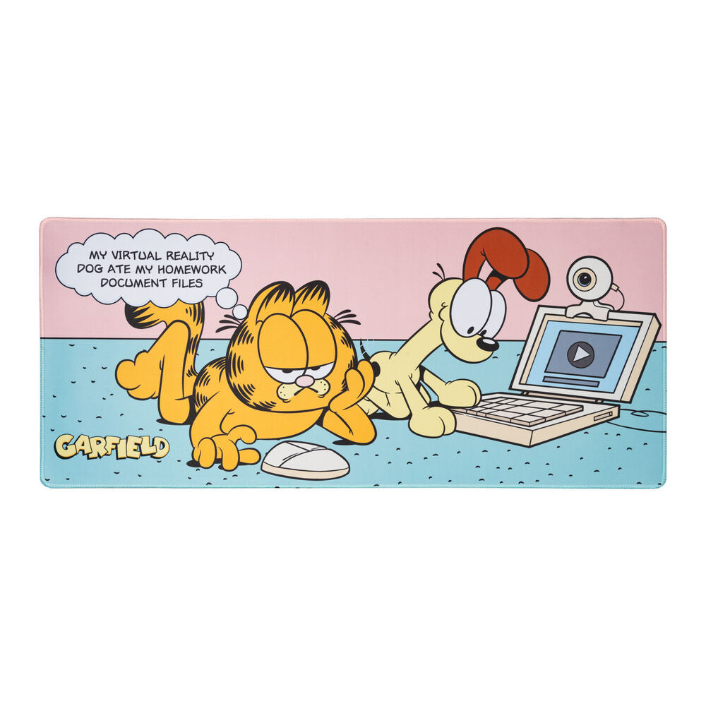garfield gaming mousepad