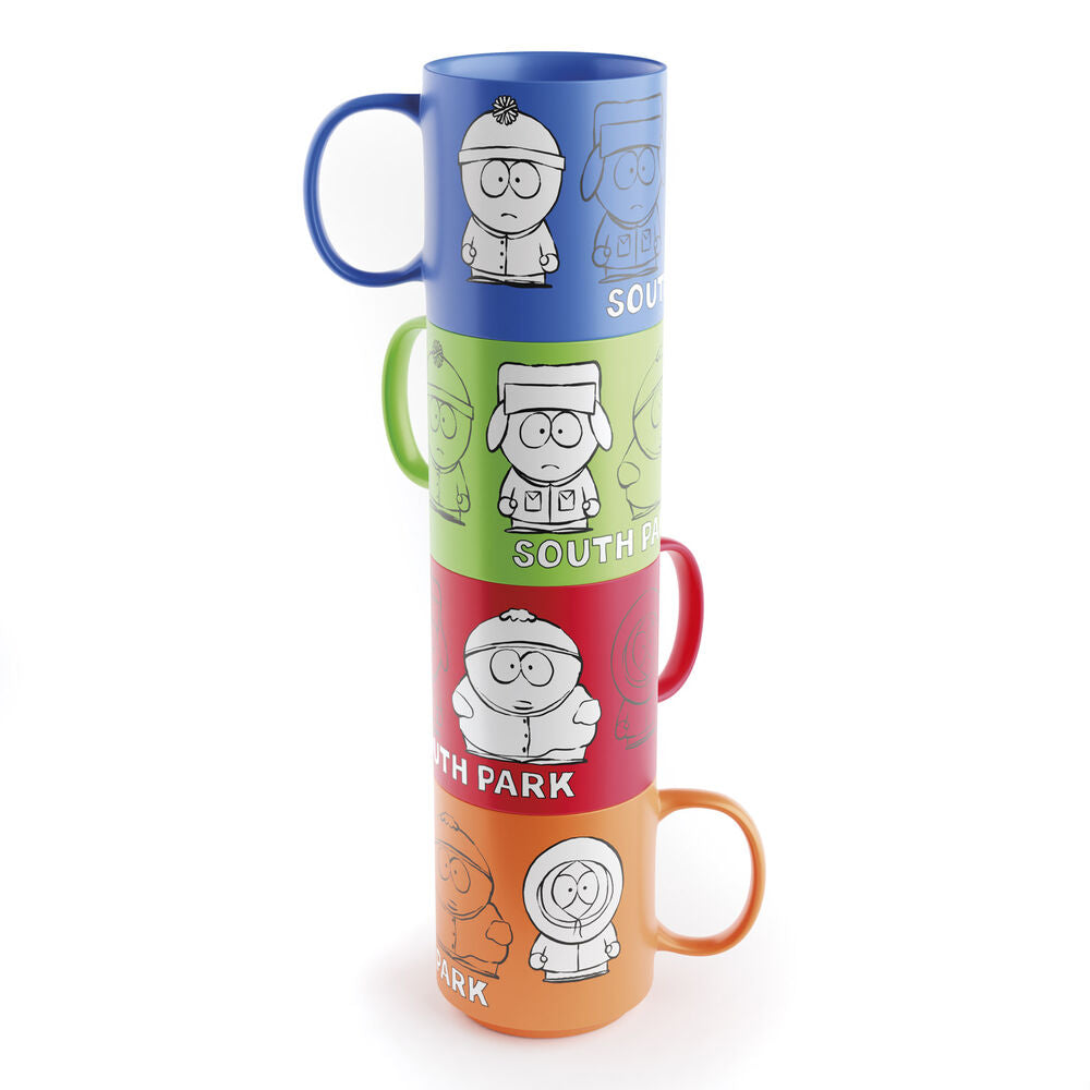 set of 4 south park cups 300ml