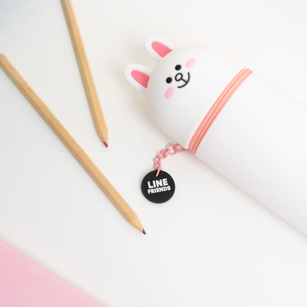 Estuche para lápices 3D Line Friends Cony