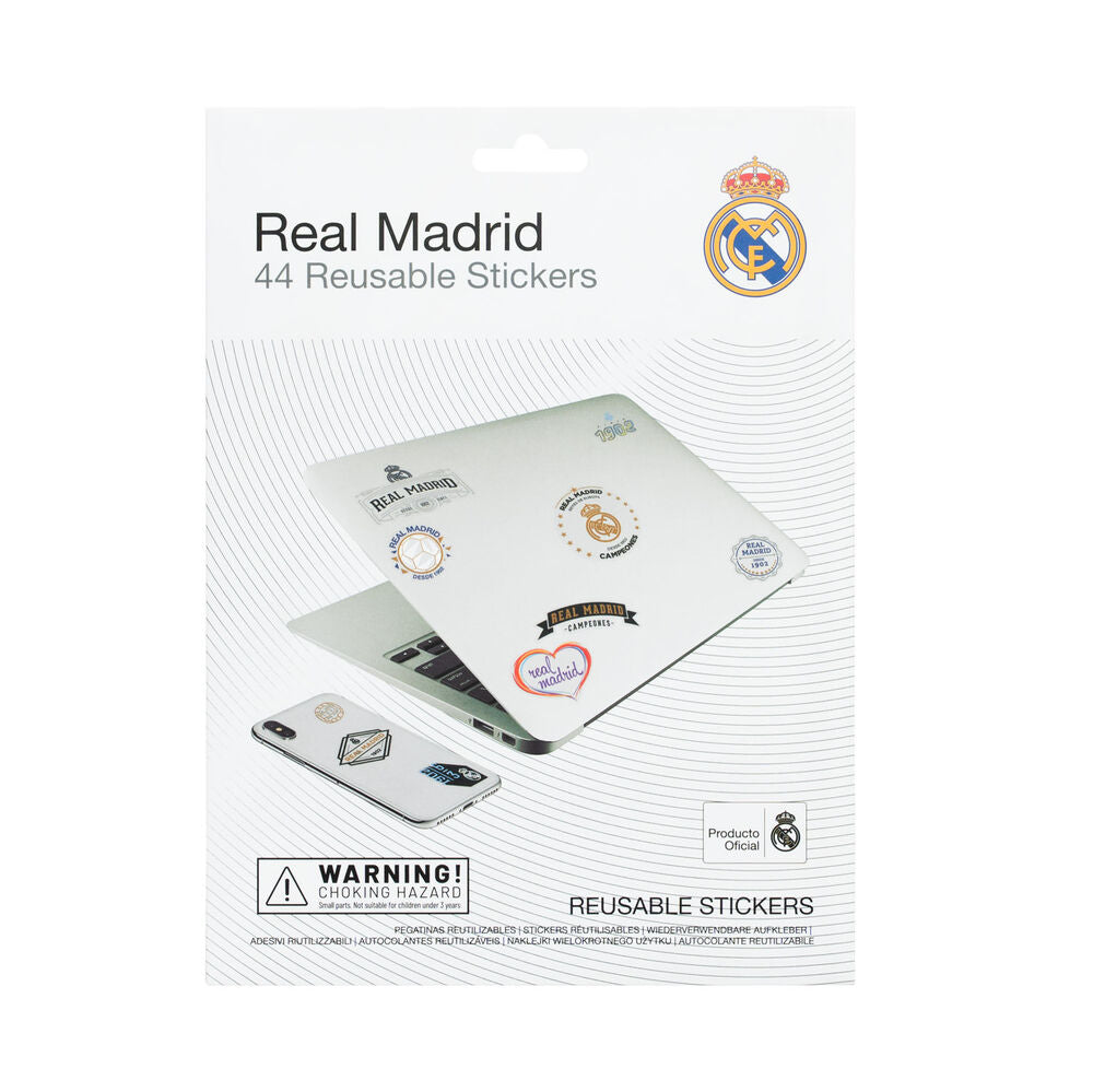 Reusable Real Madrid Stickers