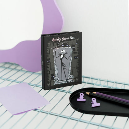 Caderno A6 com notas adesivas Disney O Estranho Mundo de Jack
