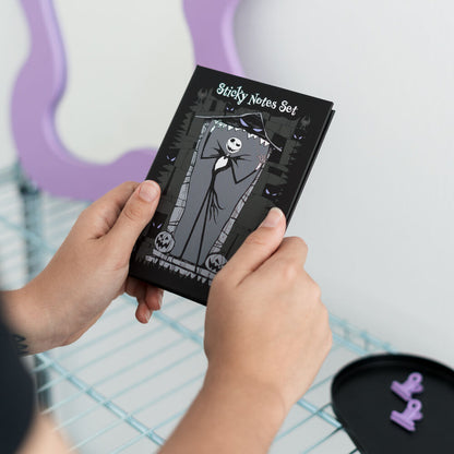 Caderno A6 com notas adesivas Disney O Estranho Mundo de Jack