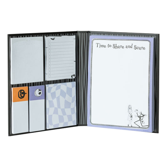 Caderno A6 com notas adesivas Disney O Estranho Mundo de Jack