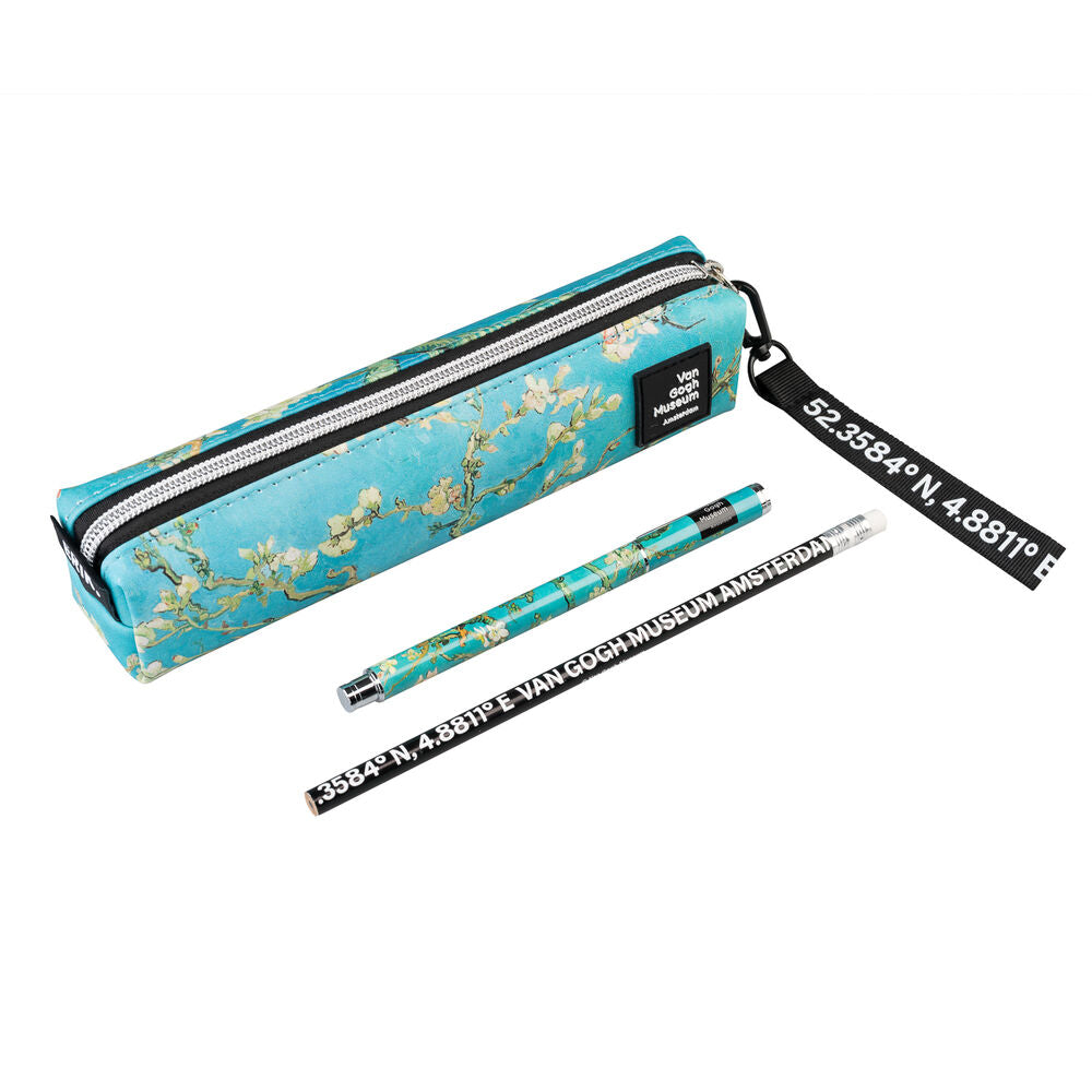 van gogh museum pencil case  pen and pencil set
