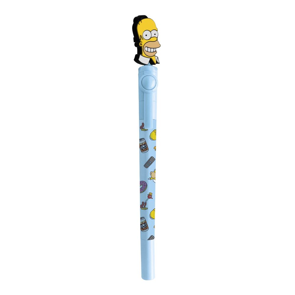 homer simpsons rotating topper pen