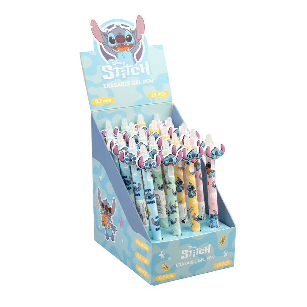 disney tropical stitch erasable gel pen assortment