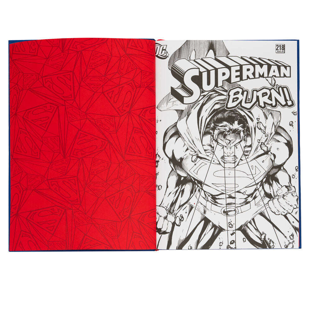 A5 Lenticular Notebook Superman DC Comics
