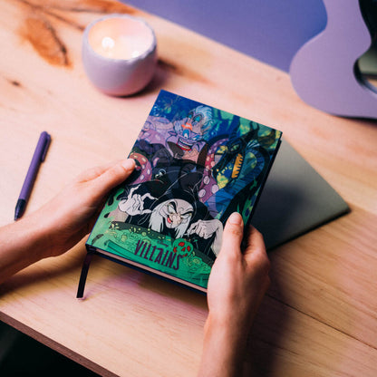 Cuaderno lenticular A5 de villanos de Disney