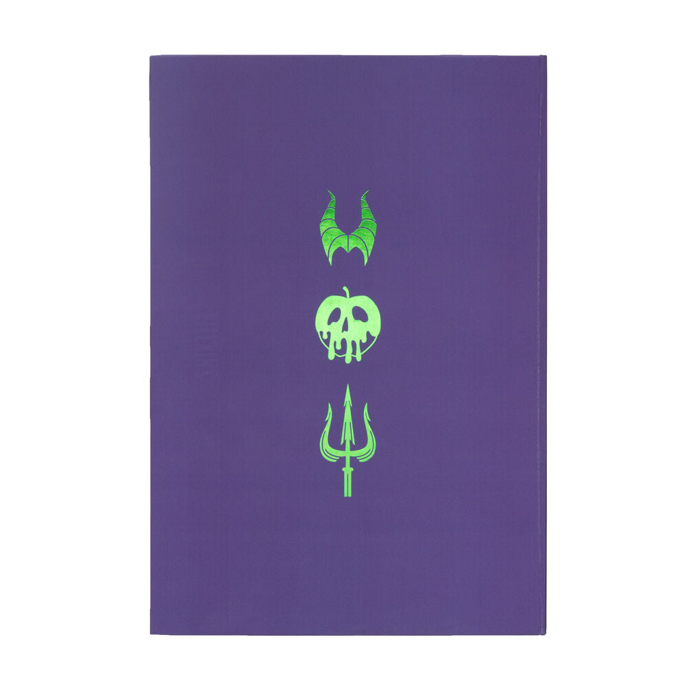 Cuaderno lenticular A5 de villanos de Disney