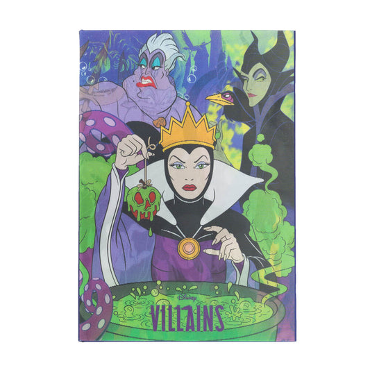 a5 lenticular notebook disney villains