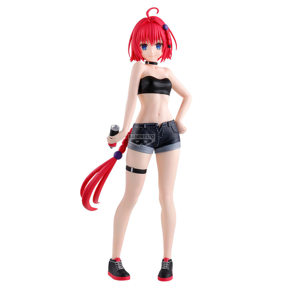 figure mea kurosaki glittler & glamorous to loveru darkness 22cm