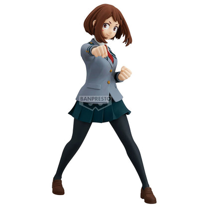 figure ochako uraraka glitter & glamorous my hero academia 22cm