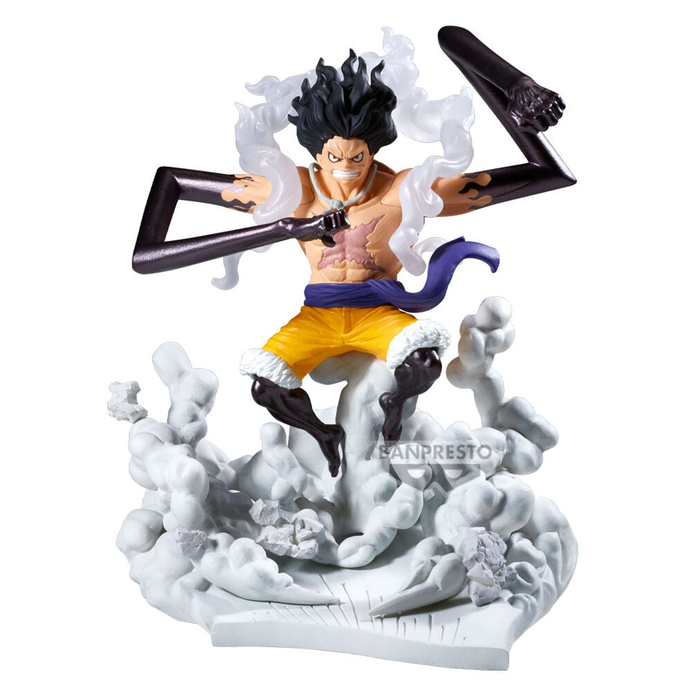 figure monkey d luffy gear 4 senkokkei one piece 15cm
