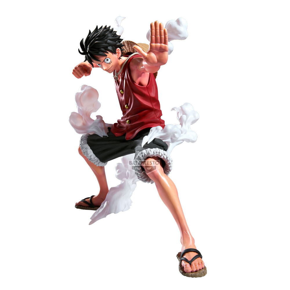 figure monkey d luffy maximatic plus one piece 21cm